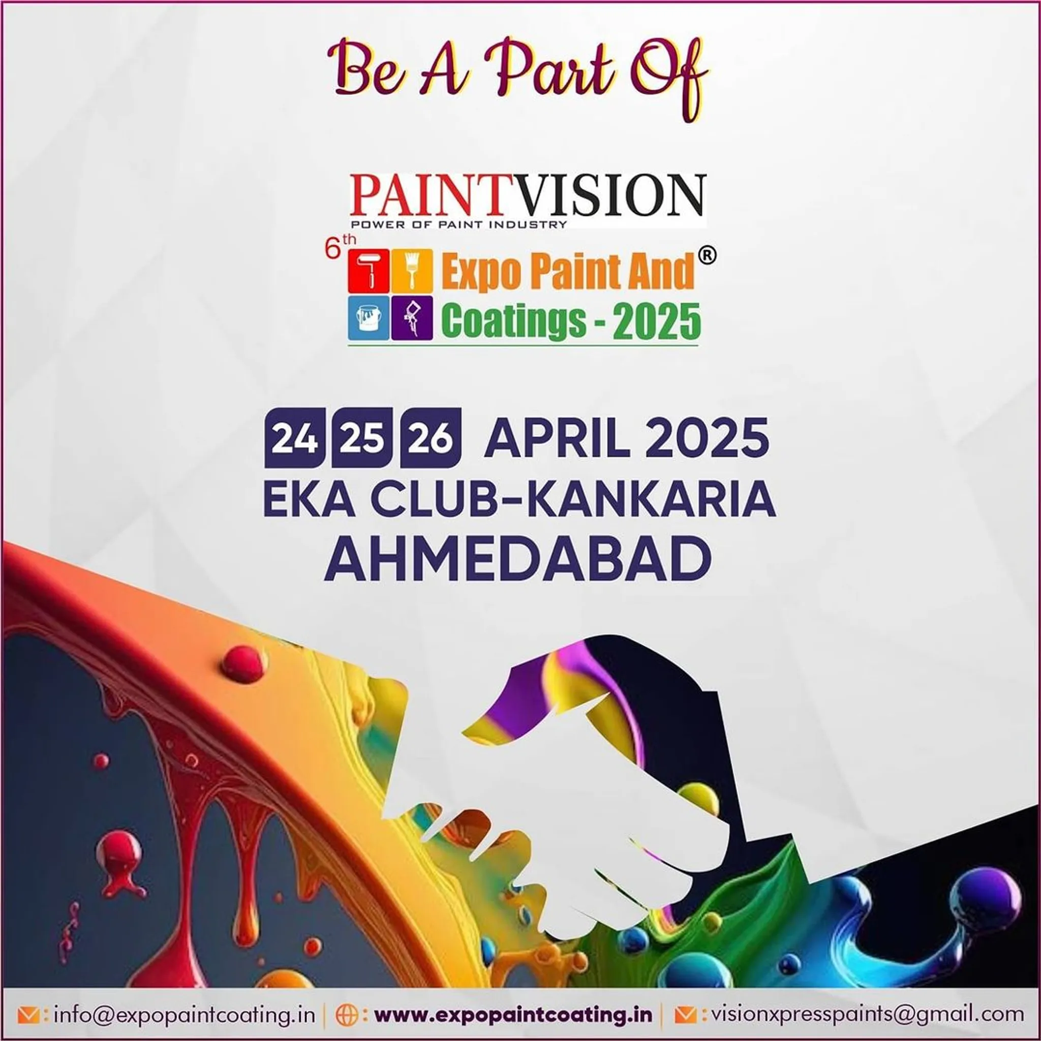 6th Expo Paint & Coatings Ahmedabad